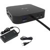 i-tec USB-C HDMI DP Docking Station with Power Delivery 100 W + Universal Charge