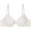 Women'secret Sujetador Acolchado Helankas 1 Beautiful Reggiseno Pizzo Avorio, Bianco, 85D Donna