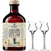 Mazzetti D'Altavilla Amaro Gentile 70 cl Con 2 Bicchieri