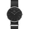 DANIEL WELLINGTON Orologio black cornwall cassa 40mm