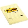 Post-it® Large Note - 102x152 mm - giallo canary - righe - 660
