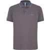 Sun68 Polo Small Stripes On Collar S/S Inchiostro