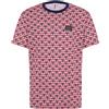 Moschino T-Shirt Uomo Logata Blue Rosso