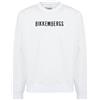 Bikkembergs Felpa Girocollo Da Uomo Bianco