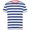 Moschino T-Shirt Uomo A Righe Bianco Blu