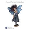 FATE LES-ALPES FOREST FAIRIES FATA IN PIEDI 23cm IN RESINA 019 3004