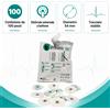Elettrodi ECG Monouso con Gel Solido - 54 mm (Confezione da 100 pezzi)
