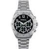 Breil Orologio BAMBINO GROW UP quadrante MONO-COLORE NERO movimento CRONOGRAFO QUARZO e BRACCIALE ACCIAIO ARGENTO EW0712