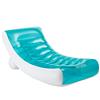 Intex 58856 Poltrona Lounge Galleggiante, Blu Trasparente, 188 x 99 cm