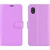 Kezaizhe Custodia per Alcatel 1B 2020 PU Pelle Wallet Protettivo Cellulare Flip Cover per 1B Alcatel 1A 2020 5002H 5002 a Portafoglio Telefono con Magnetica (Purple)