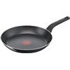 Tefal Padella Easy Cook & Clean 32 cm, rivestimento antiaderente, indicatore di temperatura con segnale termico, nera, B5550833