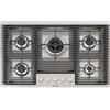 Foster 7682000 Piano Cottura 5 Fornelli 80 cm Inox