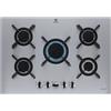 Electrolux KGU753723Z Piano Cottura Gas 5 Fornelli 75 cm Nero, Grigio