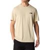 The North Face T-Shirt da Uomo Simple Dome Beige