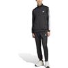 Adidas Tuta da Uomo Sportswear Basic 3-Stripes Nera