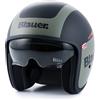 Blauer Casco Moto Jet in Fibra Blauer Pilot 1.1 Verde Nero Opaco