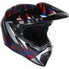Agv Casco Moto Integrale Agv AX9 STEPPA Carbon Rosso Blu