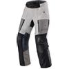 Rev'it Pantaloni Moto Rev'it Sand 5 H2O Argento Nero - Accorciato