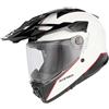 Acerbis Casco Moto Adventure Acerbis Attack Multi Bianco Nero