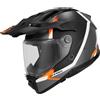 Acerbis Casco Moto Adventure Acerbis Attack Multi Nero Arancio Fluo
