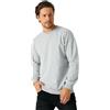 COMEOR Felpa Uomo Maglione Senza Cappuccio, grigio chiaro, XL