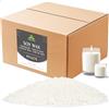 Waxcanpy Cera di soia per candele 4KG, cera per candele di prima qualità di Waxcanpy, cera per candele fai da te, cera di soia organica 100% naturale per candele