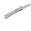 Generico Bracciale Milano acciaio Silver Full INOX 316L MIilan ONE MORE Strap 20 mm compatibile con omega seamaster 007 Sub Diver