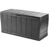 Keter cassapanca da giardino SHERWOOD MARRONE - ECOM PACK