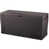 Keter cassapanca da giardino COMFY MARRONE - ECOM PACK