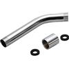 VIFERR Tubo di Prolunga per Soffione Doccia G1/2 Prolunga per Tubo Braccio Doccia in Acciaio Inox Curvo in Avanti per Bagno Accessori