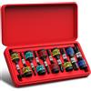 KIRXST Set di Bussole Per Punte Torx a Impulsi 1/2'', T25 - T80 Bussole a Stella, Adatto Per Chiavi Pneumatiche Utilizzate Per Lavori Pesanti in Applicazioni Automobilistiche ed Edilizie, 10pcs