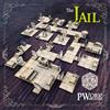 PWORK WARGAMES The Jail (La Prigione) - 3D tactical maps RPG fantasy dungeon tiles - mappe tattiche 3D modulari in MDF 3mm