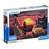 Clementoni - Puzzle 1000 Pezzi Fumetti per Adulti e Ragazzi, Illustrazione Lupin III con Poster Incluso, dalla Serie Anime e Manga, Idea Regalo Uomo e Donna, Made in Italy, 70x50 cm, 37054