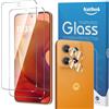 Pellicola Protettiva In Vetro Temperato Cool Full 3D Black Edge Per Motorola Moto G14 G54 5g G73 5g
