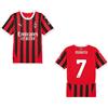 PUMA AC MILAN HOME JERSEY REPLICA 2024-2025 MORATA 7 Kit Maglia + Stampa Giocatore Adulto