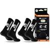 Tapedesign - Confezione doppia Allround Socks Kids - 2 paia di calzini da calcio antiscivolo per bambini - Presa perfetta e comfort - Calzini sportivi antiscivolo per allenamento e gioco