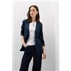 Intimissimi Giacca In Tela Di Lino The Pure Linen Blu