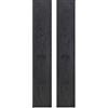 Composad | Coppia di Ante della Linea DAVINCI, (LxAxP) 74,90x209,60x1,60 cm, Colore Nero Chalet, Made in Italy