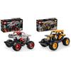 LEGO Technic Monster Jam ThunderROARus + Giocattoli Camion a Ritorno DIGatron Set di Costruzione di Veicoli per Bambini e Bambine di 7 Anni e Oltre Che Amano il Gioco Creativo 42200 + 42199