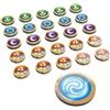 Gamegenic Asmodee Altered Premium Markers Gettoni da Gioco in Acrilico, Design Vivaci, Include Pennarelli per Primo Giocatore, Ancorato, Fugace, Addormentato e Boost Su, 26 Pezzi per TCG
