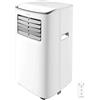Cecotec Aria Condizionata Portatile con Telecomando e Wifi ForceClima 7500 Soundless Connected. 7000 BTU, Controllo Touch e Display LED, Timer, Copertura fino a 15 m2