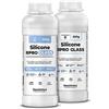 Reschimica Gomma siliconica Traslucida 1:1 R PRO GLASS, Silicone per stampi fai da te, atossica ed inodore, Ideale per stampi in resina, cera, gesso e cemento (1 kg)