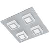 Eglo LED lampada da soffitto Masiano, illuminazione a 4 luci da soggiorno