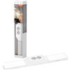 LEDVANCE apparecchio sottopensile con 2 prese e 2 connessioni USB-C, fascio luminoso ampio, 10 W, 500 lm, 3000 K, 830 bianco caldo, dimmerabile, set bianco in plastica (PC), IP20