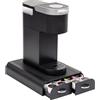 Mind Reader Anchor Collection, cassetto per cialde da caffè a 2 cassetti, capacità di 24 cialde di caffè, compatibile con Keurig Mini Series, organizer da bancone, base per macchina da caffè, nero