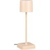 RL LIVE YOUR LIGHT Reality Leuchten Fernandez R54096166 - Lampada da tavolo a LED, in metallo e plastica, colore: sabbia, con LED da 1,5 Watt, stazione di ricarica