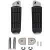 XMT-MOTOR Poggiapiedi Moto Pedane Passeggero Posteriore Compatibile con Yamaha FJR1300 FZ1 FZ6 FZ6R FZ400 XJR400 XJR1200 XJR1300 XJ6