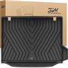 3W Tappetino per Bagagliaio Compatibile con BMW X3 G01 2018-2024, Impermeabile Tappeto bagagliaio Posteriore Protezione in TPE, Vasca Baule per BMW X3 G01