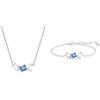 Swarovski Mesmera Collezione, Collana & orecchini, blu