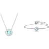 Swarovski Una Angelic Collana & orecchini Collezione